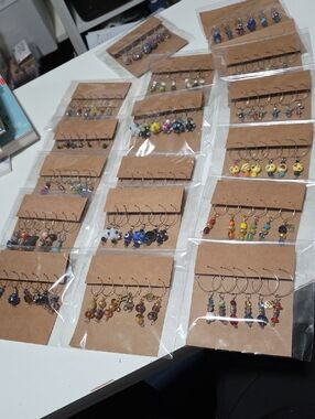 Handmade Wine Charm Lot